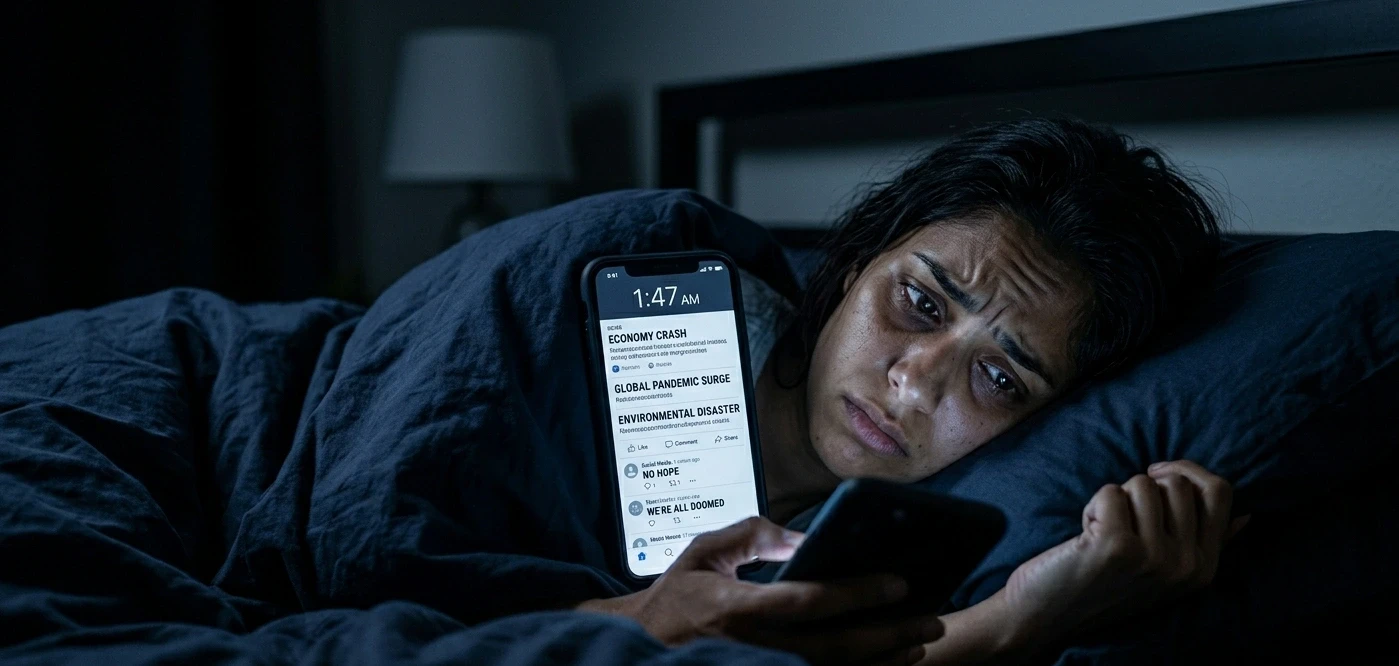 Doomscrolling and Mental Health Effects & How to Stop